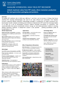 ALKALINE HYDROLYSIS: HIGH YIELD PET RECOVERY front page preview
                    