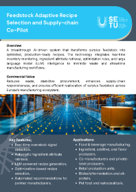 Feedstock Adaptive Recipe Selection and Supply-chain Co-Pilot front page preview
                    